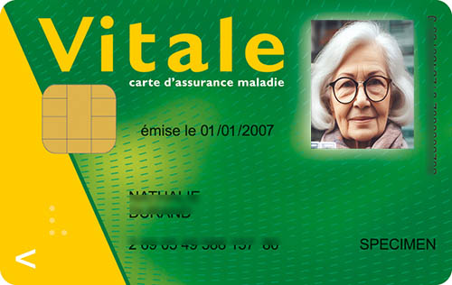 carte vitale mise à jour par la pharmacie du Coin